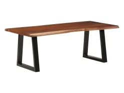 Mesa de centro | Mesa de apoio 110x55x40 cm acácia maciça -mel^ Mesa De Centro