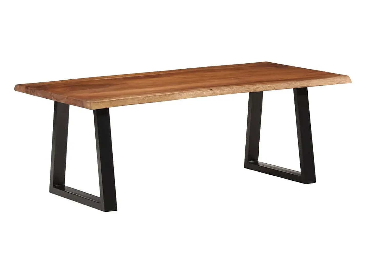 Mesa de centro | Mesa de apoio 110x55x40 cm acácia maciça -mel^ Mesa De Centro