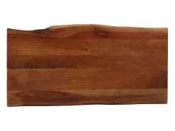 Mesa de centro | Mesa de apoio 110x55x40 cm acácia maciça -mel^ Mesa De Centro