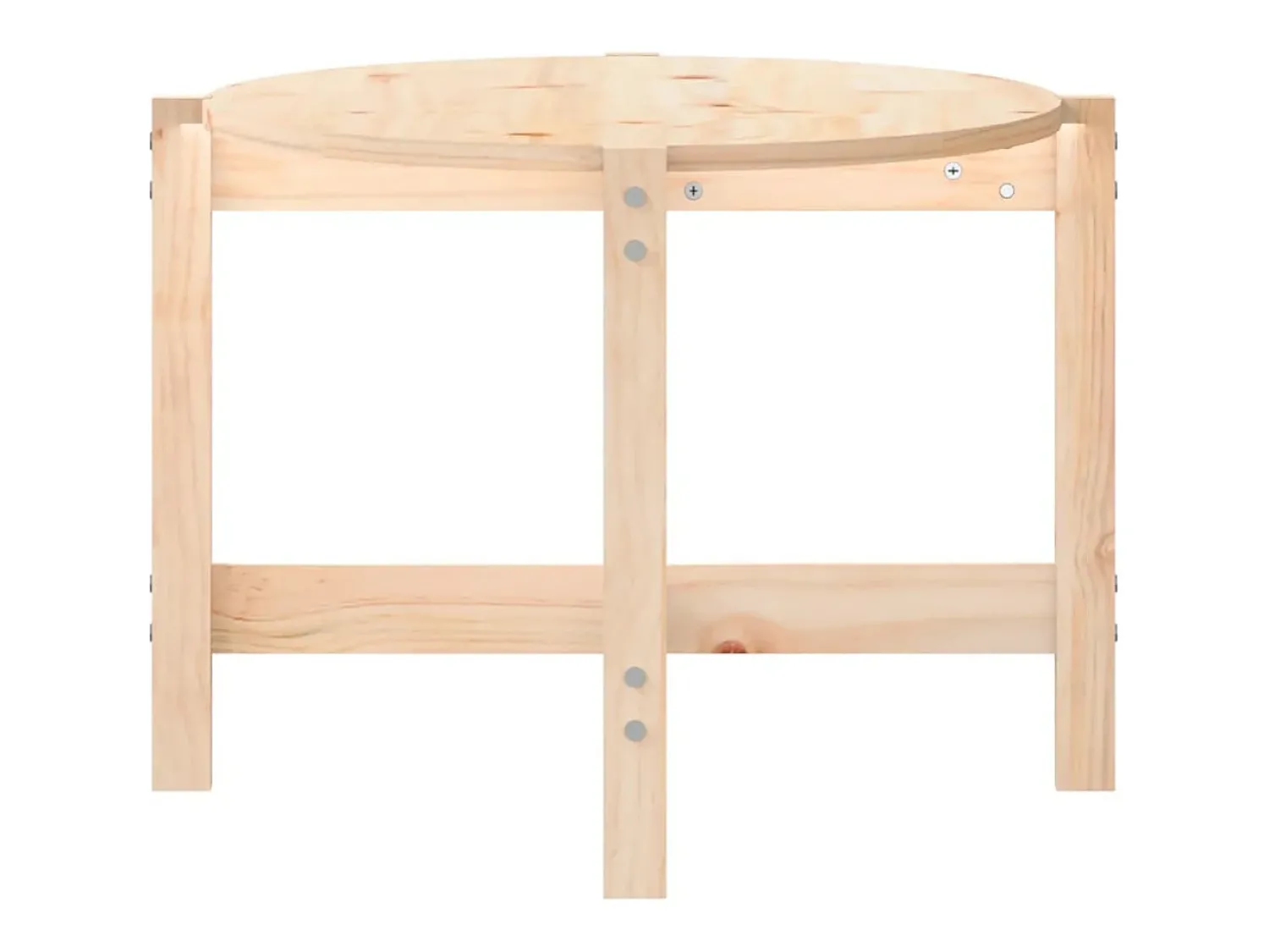 Mesa De Centro* Mesa de centro | Mesa de apoio | Mesa de café 118x63x45 cm madeira de pinho maciça Castanho