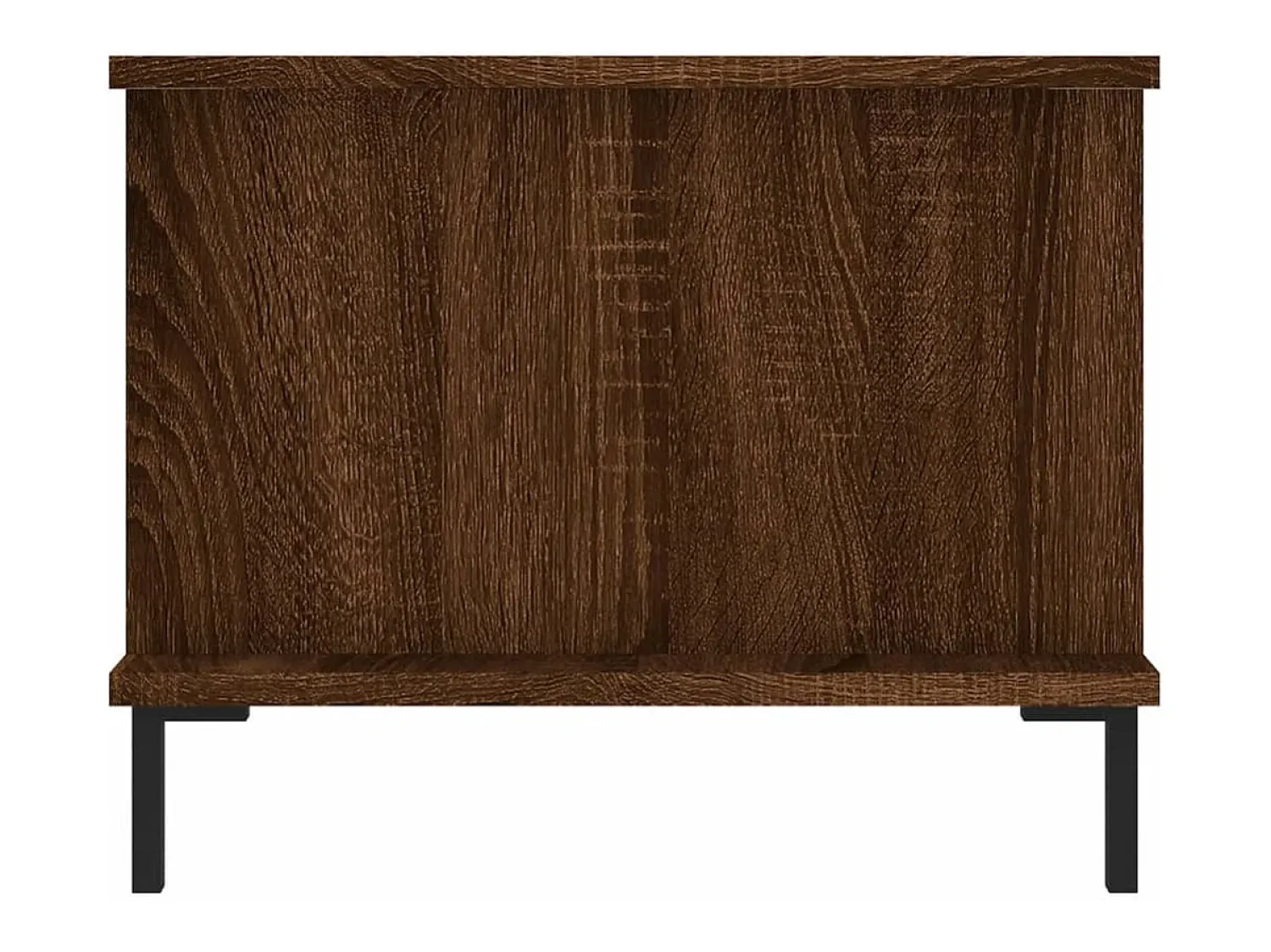 Mesa De Centro| Mesa de centro | Mesa de apoio 90x50x40 cm derivados de madeira carvalho Castanho