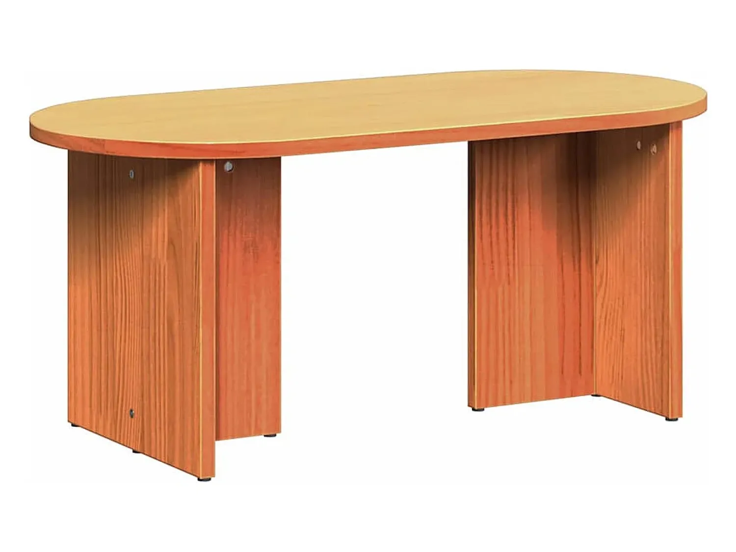 Mesa De Centro* Mesa de centro | Mesa de apoio -mel 80x39.5x35 cm Castanho