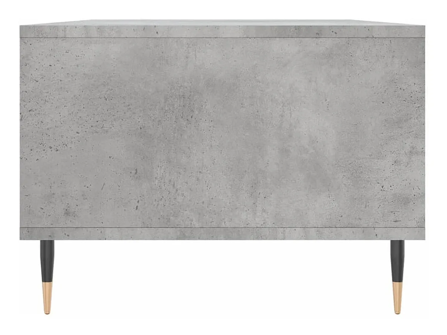 Mesa De Centro* Mesa de centro | Mesa de apoio 90x50x36.5 cm derivados madeira cimento Cinzento