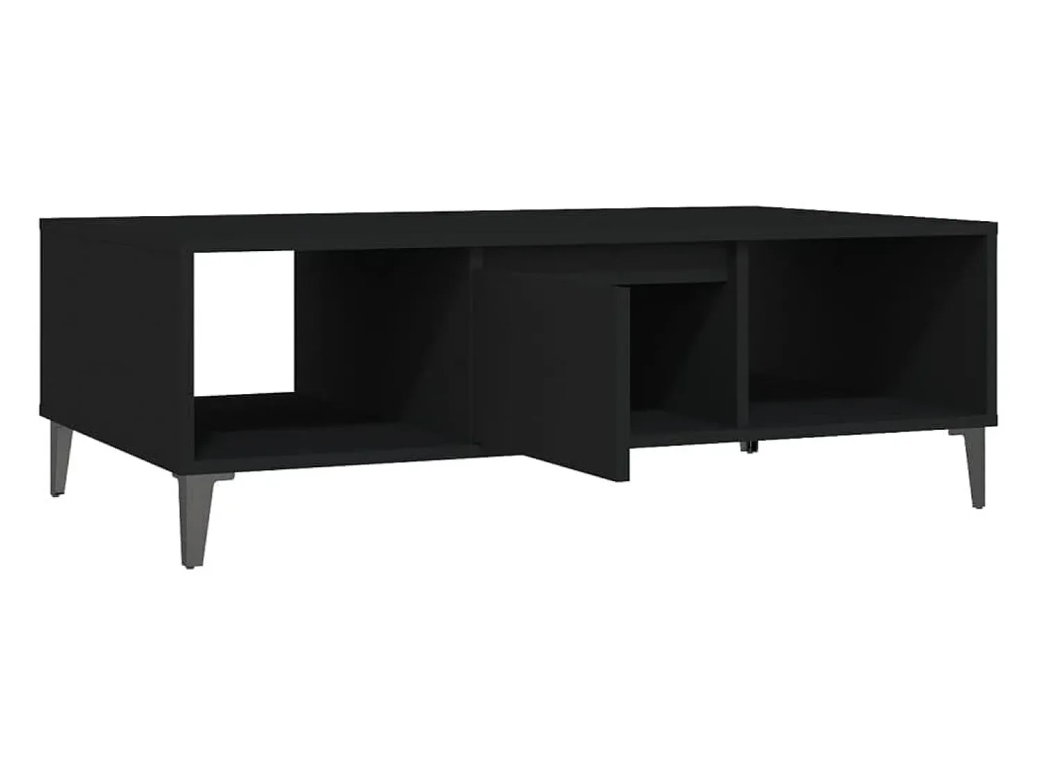 Mesa de centro | Mesa de apoio 103.5x60x35 cm derivados de madeira^ Mesa De Centro