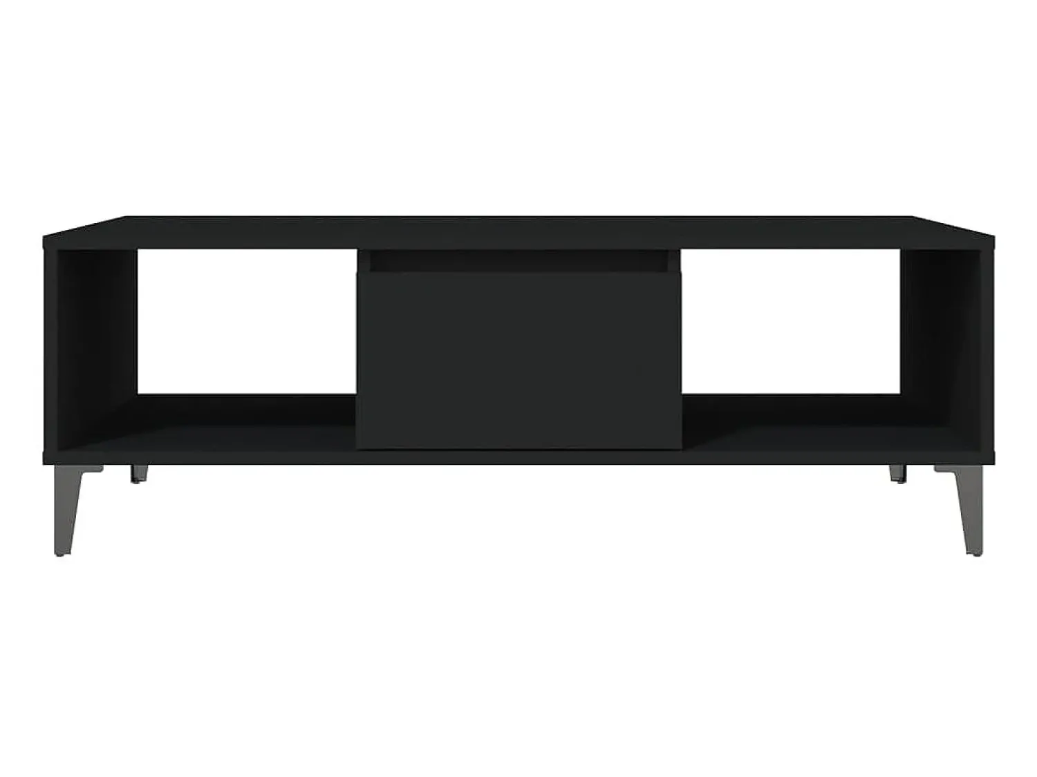 Mesa de centro | Mesa de apoio 103.5x60x35 cm derivados de madeira^ Mesa De Centro