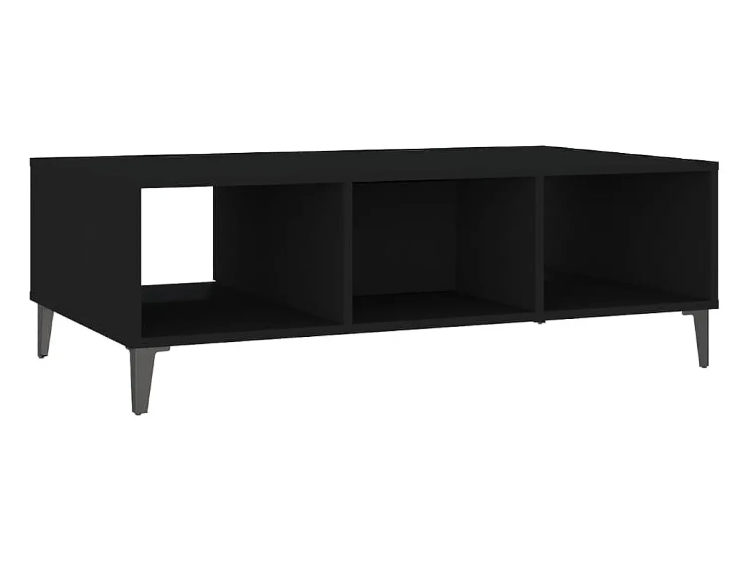 Mesa de centro | Mesa de apoio 103.5x60x35 cm derivados de madeira^ Mesa De Centro