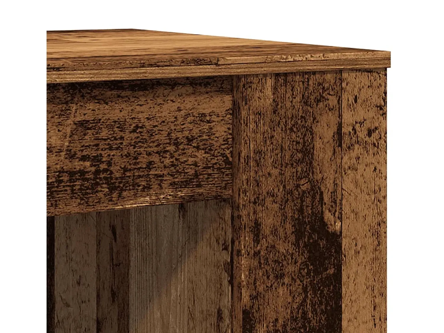 Online Mesa de centro | Mesa de apoio | Mesa de café 102x55x42 cm derivados de madeira madeira velha Castanho