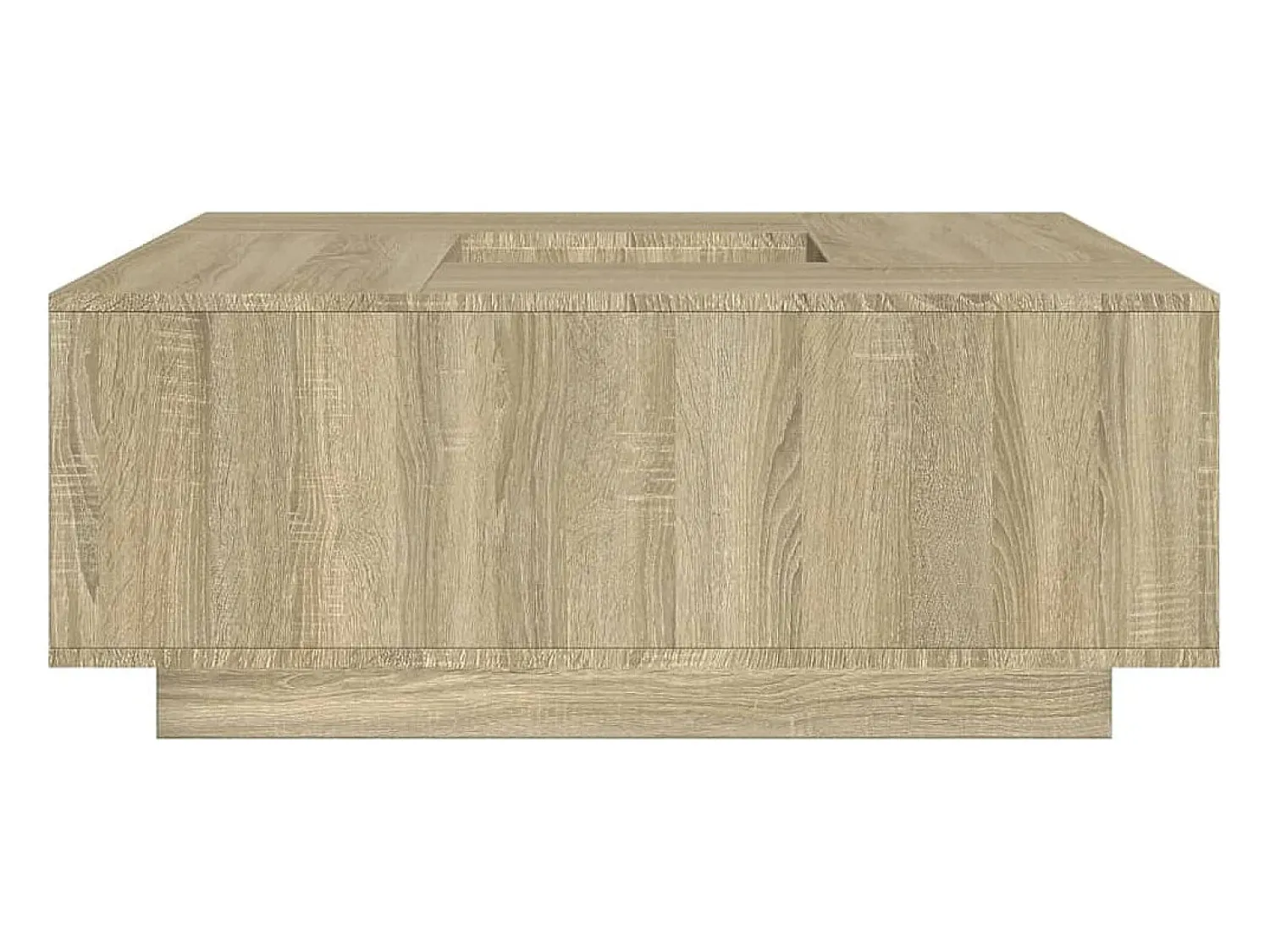 Sale Mesa de centro | Mesa de apoio 100x100x40 cm derivados madeira carvalho sonoma Castanho