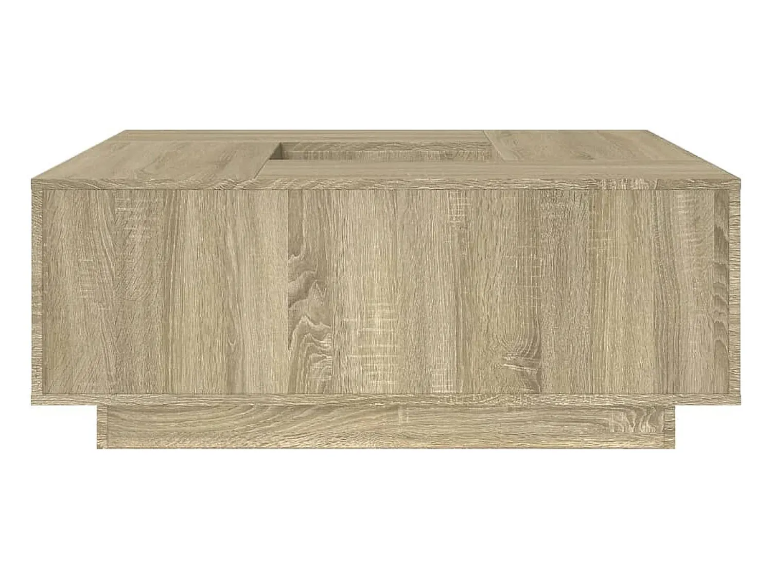 Sale Mesa de centro | Mesa de apoio 100x100x40 cm derivados madeira carvalho sonoma Castanho