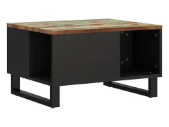 Mesa de centro | Mesa de apoio | Mesa de café 60x50x35 cm madeira recuperada maciça^ Mesa De Centro