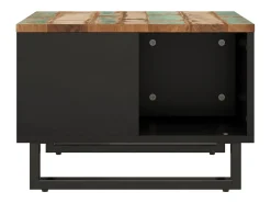 Mesa de centro | Mesa de apoio | Mesa de café 60x50x35 cm madeira recuperada maciça^ Mesa De Centro