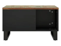 Mesa de centro | Mesa de apoio | Mesa de café 60x50x35 cm madeira recuperada maciça^ Mesa De Centro