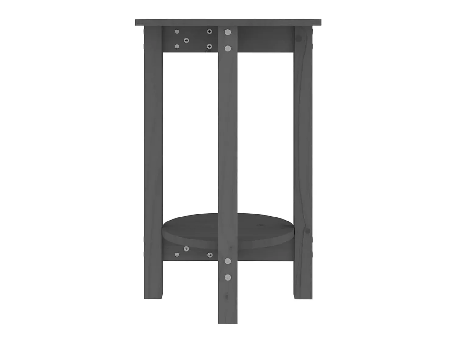 Mesa de centro | Mesa de apoio Ø 40x60 cm madeira de pinho maciça^ Mesa De Centro