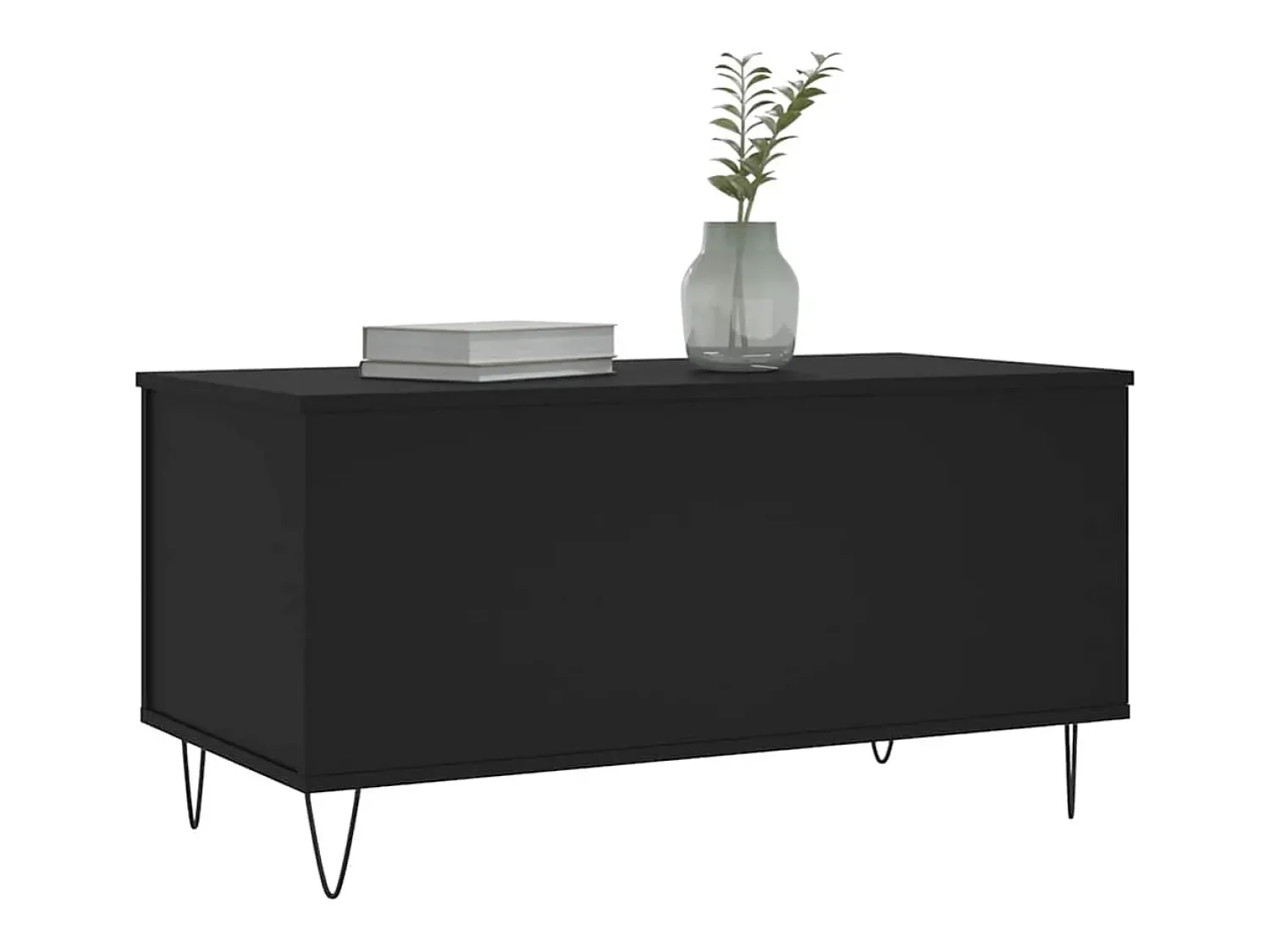 Mesa de centro | Mesa de apoio 90x44.5x45 cm derivados de madeira^ Mesa De Centro