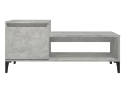 Mesa de centro | Mesa de apoio 100x50x45 cm derivados madeira cimento^ Mesa De Centro