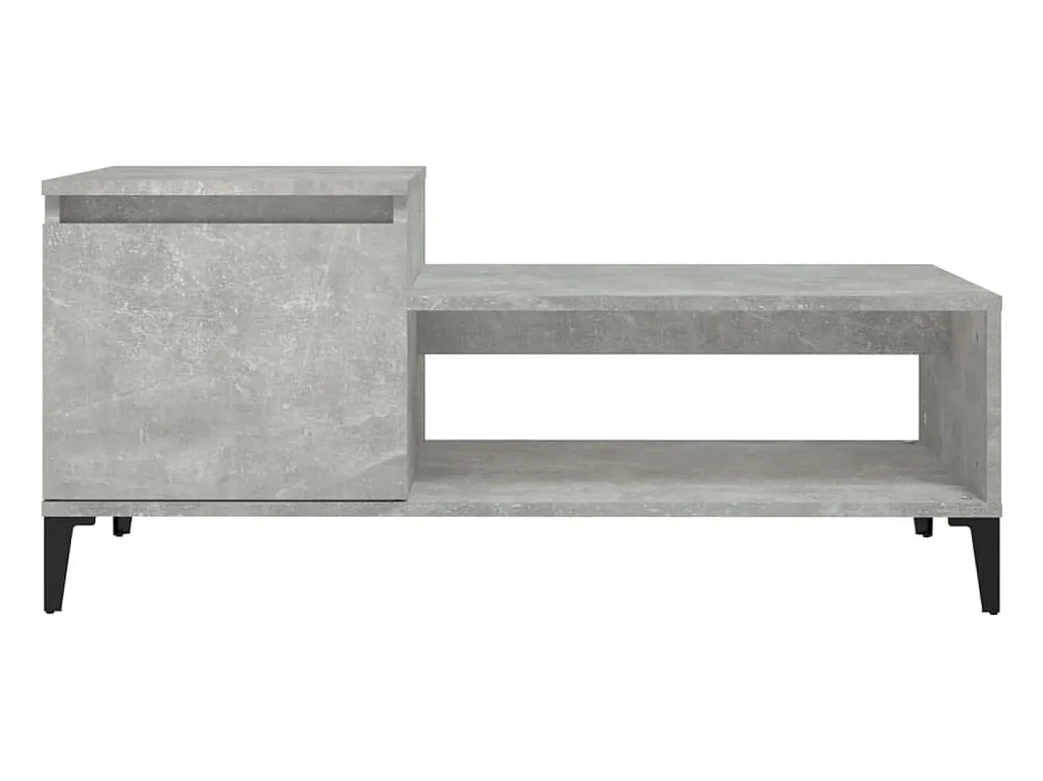 Mesa de centro | Mesa de apoio 100x50x45 cm derivados madeira cimento^ Mesa De Centro