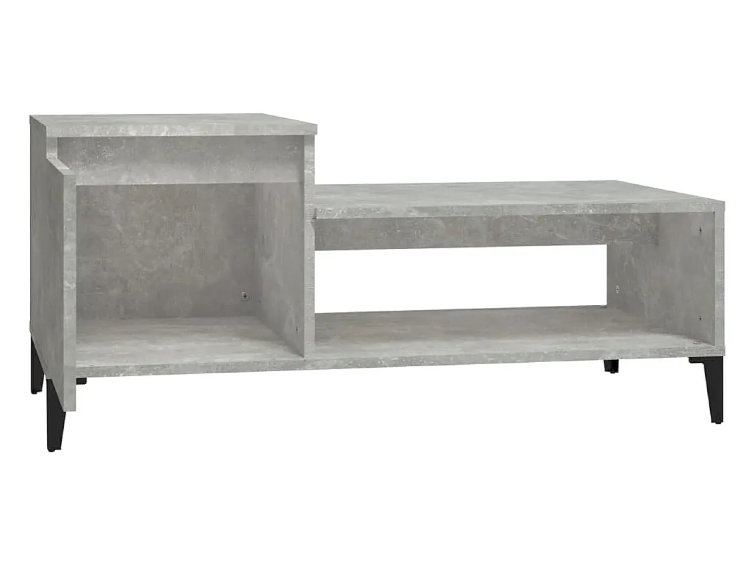 Mesa de centro | Mesa de apoio 100x50x45 cm derivados madeira cimento^ Mesa De Centro