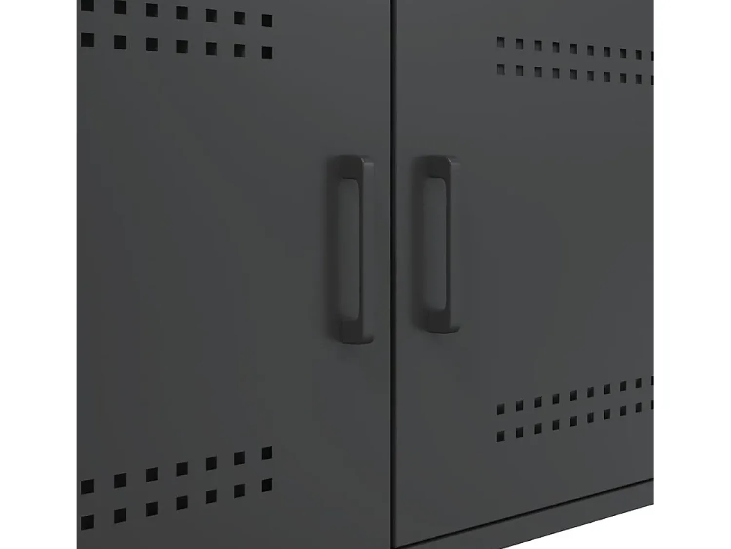 Mesa De Centro* Mesa de centro | Mesa de apoio 68x50x50.5 cm aço Preto