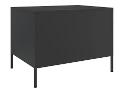 Mesa De Centro* Mesa de centro | Mesa de apoio 68x50x50.5 cm aço Preto