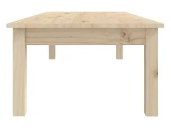 Mesa de centro | Mesa de apoio | Mesa de café 110x50x30 cm madeira de pinho maciça^ Mesa De Centro