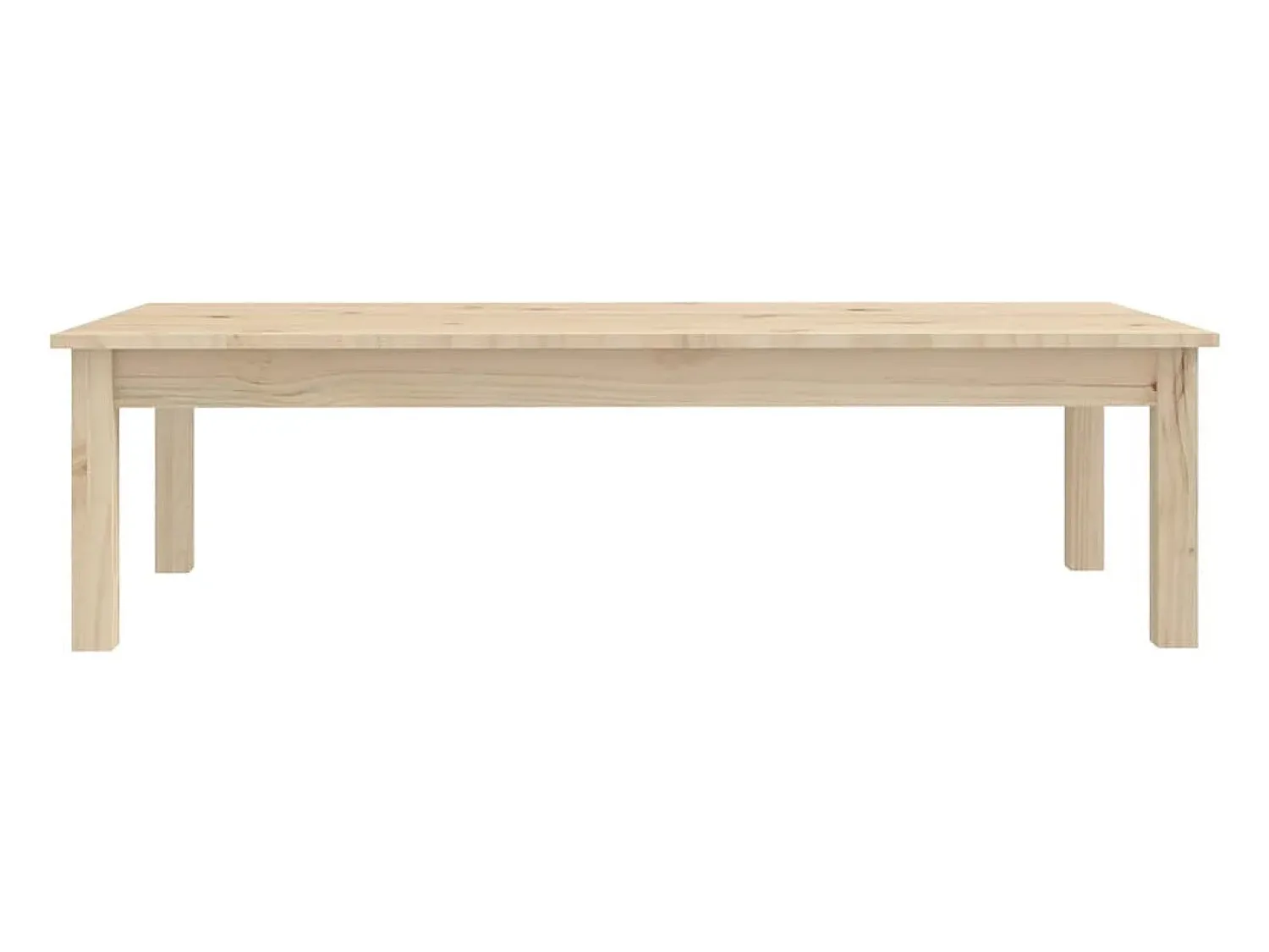 Mesa de centro | Mesa de apoio | Mesa de café 110x50x30 cm madeira de pinho maciça^ Mesa De Centro