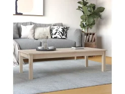 Mesa de centro | Mesa de apoio | Mesa de café 110x50x30 cm madeira de pinho maciça^ Mesa De Centro