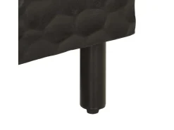 Mesa De Centro* Mesa de centro | Mesa de apoio 100x54x40 cm madeira de mangueira maciça Preto