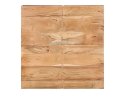Mesa de centro | Mesa de apoio | Mesa de café 80x80x28 cm madeira de acácia maciça^ Mesa De Centro