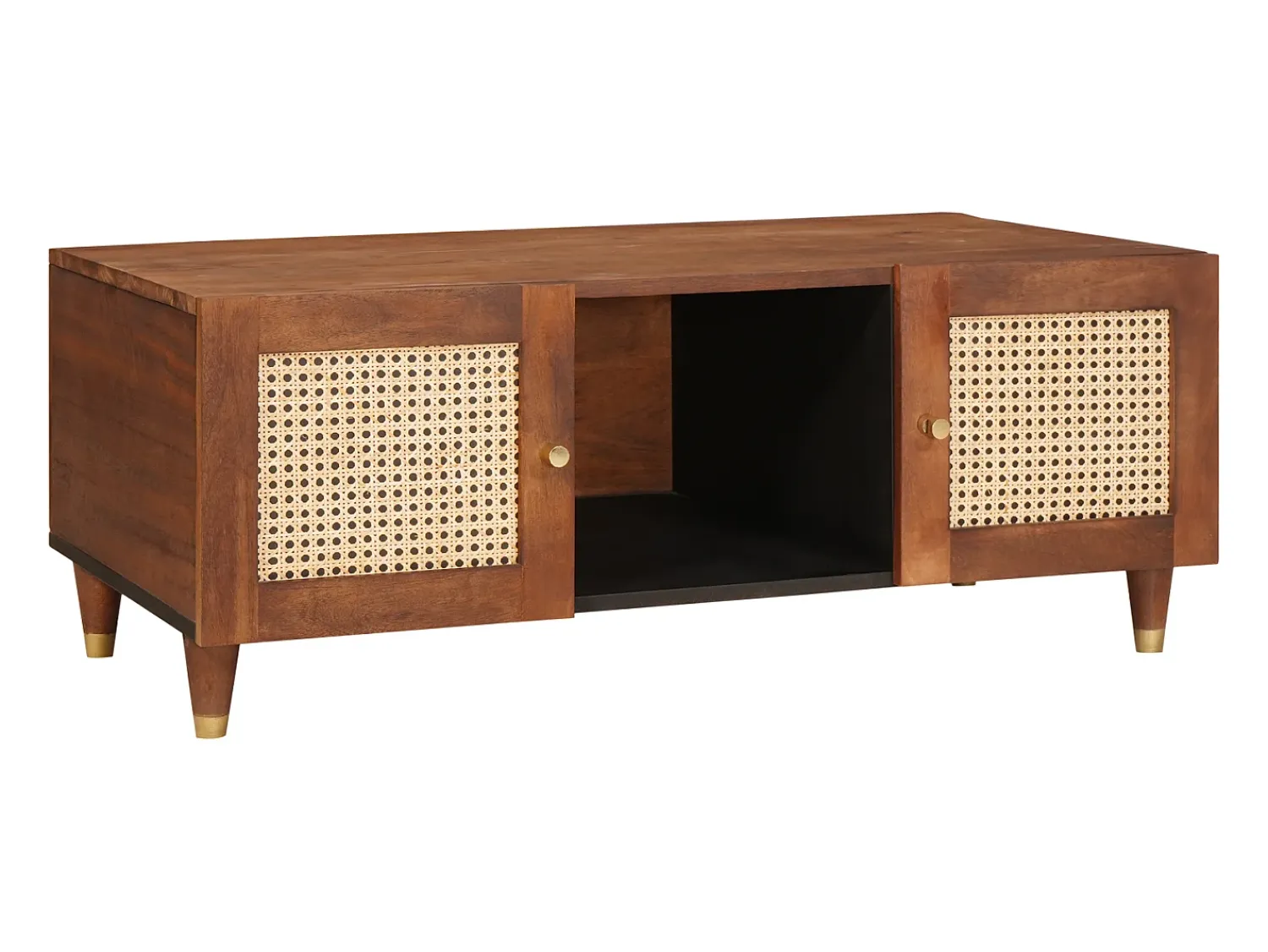 Mesa De Centro| Mesa de centro | Mesa de apoio 100x54x40 cm Castanho