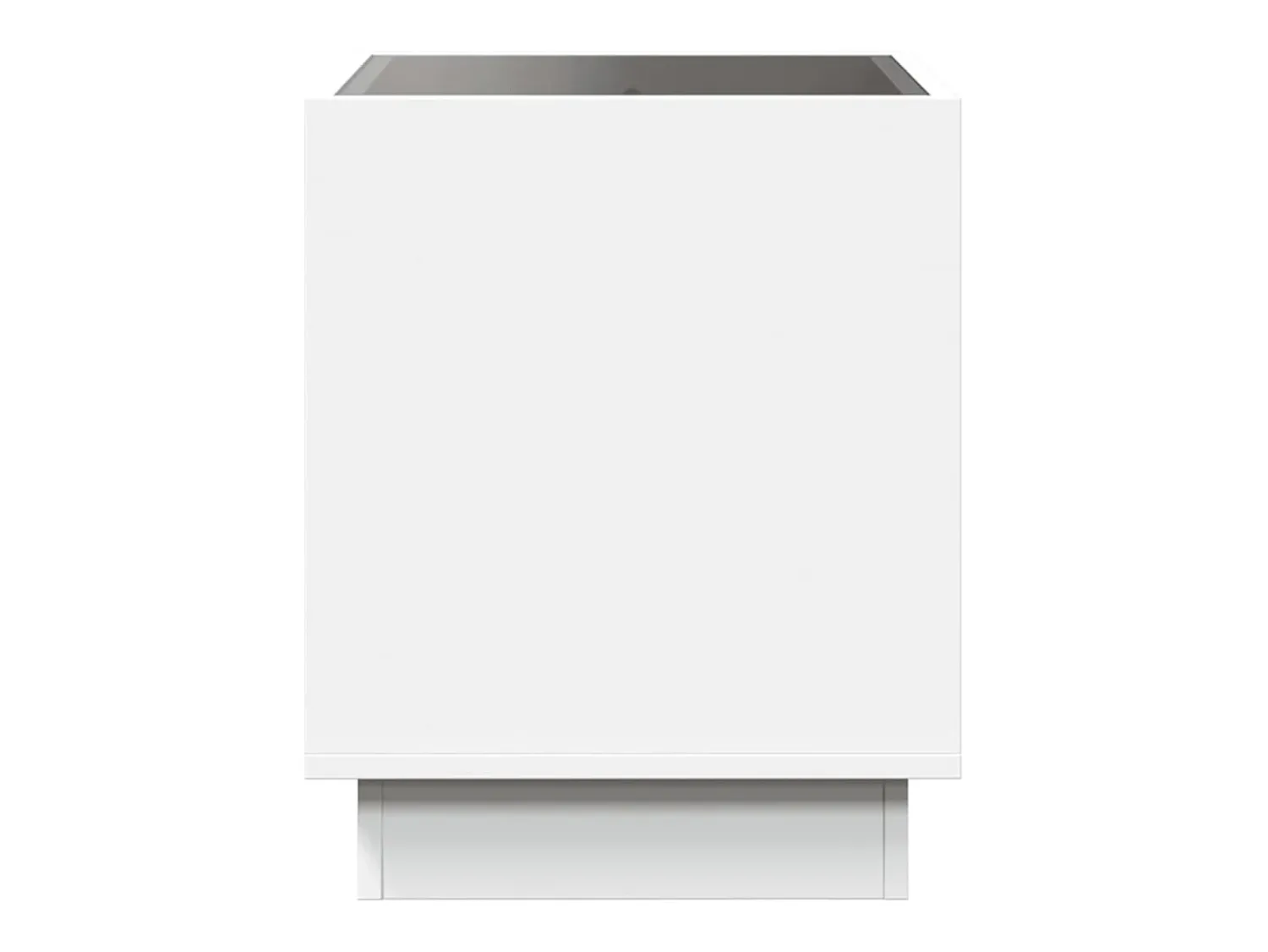Mesa De Centro* Mesa de centro | Mesa de apoio luzes LED Infinity 50x50x50 cm Branco