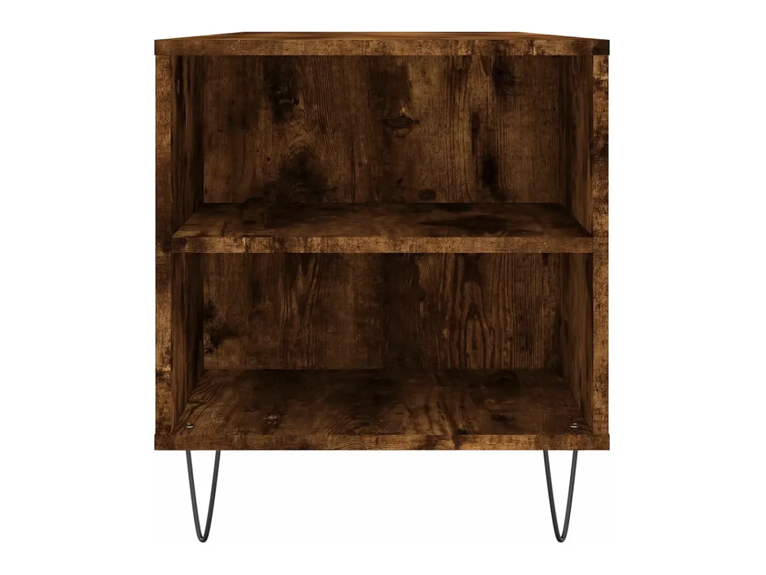 Mesa De Centro| Mesa de centro | Mesa de apoio derivados de madeira carvalho fumado Castanho
