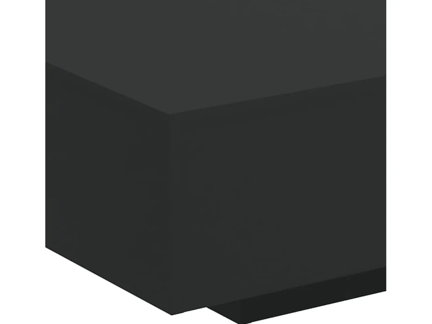 Mesa de centro | Mesa de apoio | Mesa de café com luzes LED 85x55x31 cm Preto