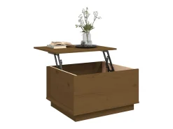 Sale Mesa de centro | Mesa de apoio 60x50x35 cm pinho maciço mel Castanho