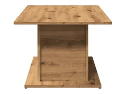 Mesa De Centro* Mesa de centro | Mesa de apoio 102x55.5x40cm derivados madeira carvalho artisiano Castanho