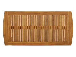 Mesa De Centro* Mesa de centro | Mesa de apoio | Mesa de café 102x50x43 cm madeira de acácia maciça Castanho