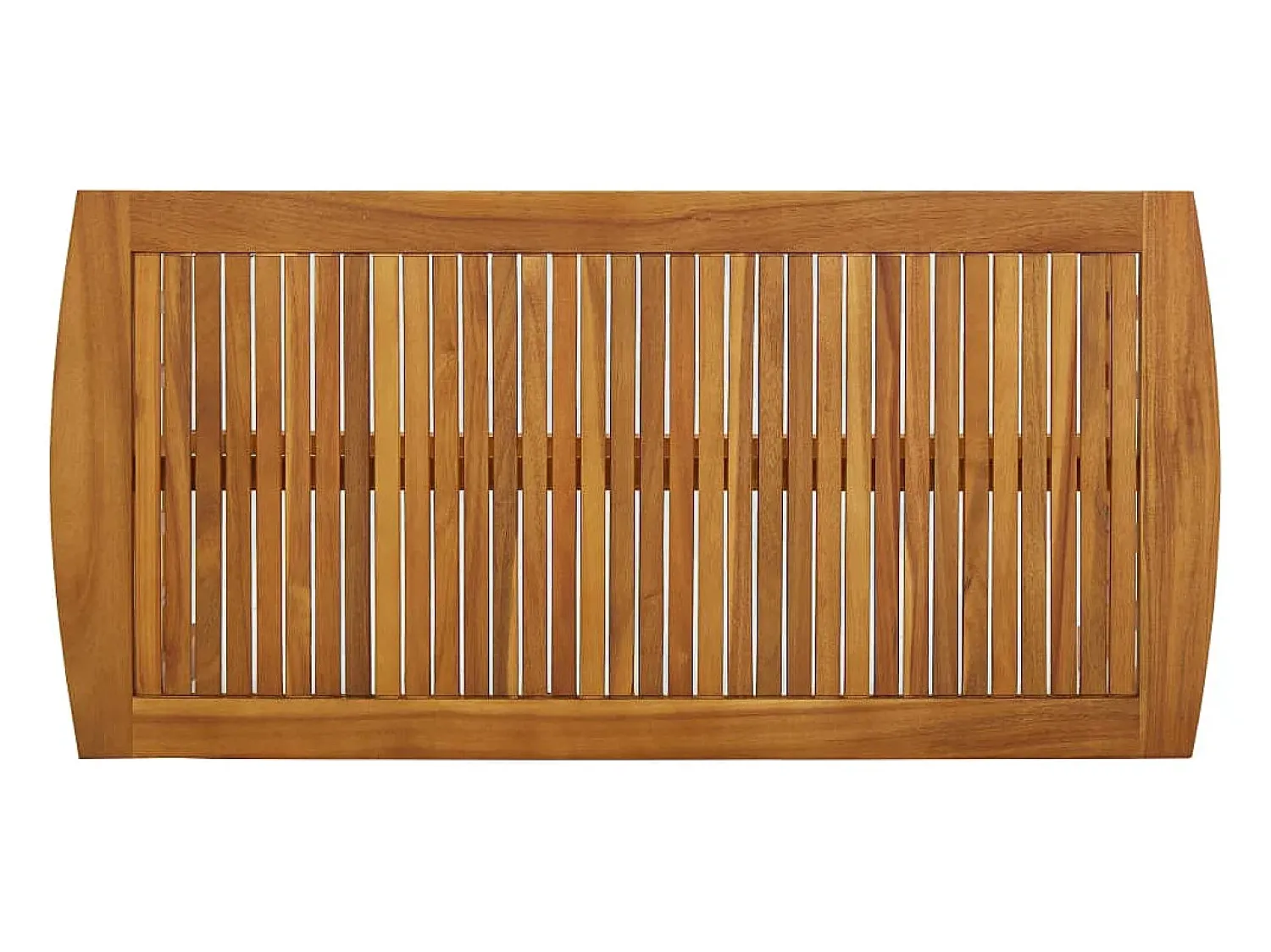 Mesa De Centro* Mesa de centro | Mesa de apoio | Mesa de café 102x50x43 cm madeira de acácia maciça Castanho