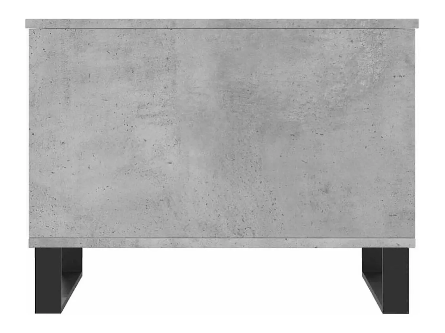 Mesa De Centro| Mesa de centro | Mesa de apoio 60x44.5x45 cm derivados madeira cimento Cinzento