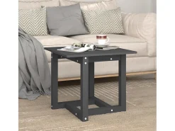 Mesa de centro | Mesa de apoio 50x50x45 cm madeira de pinho maciça^ Mesa De Centro
