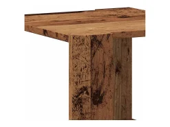 Mesa De Centro* Mesa de centro | Mesa de apoio | Mesa de café madeira antiga 40x40x30 cm madeira trabalhada Castanho