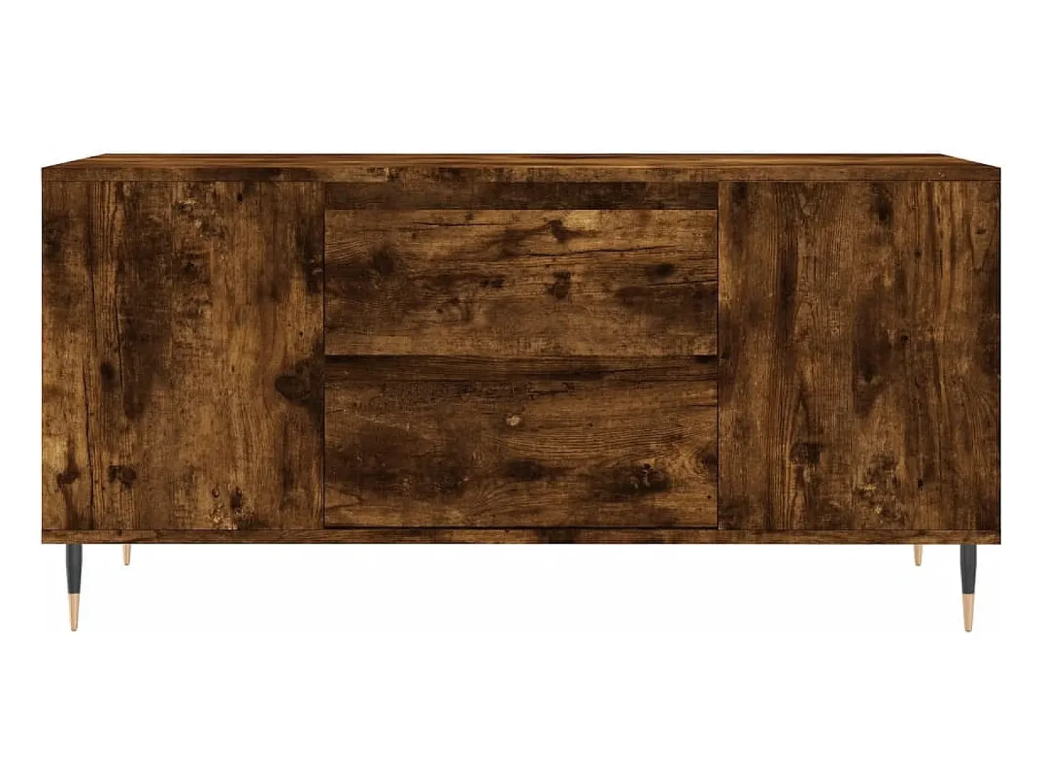 Mesa De Centro* Mesa de centro | Mesa de apoio derivados de madeira carvalho fumado Castanho