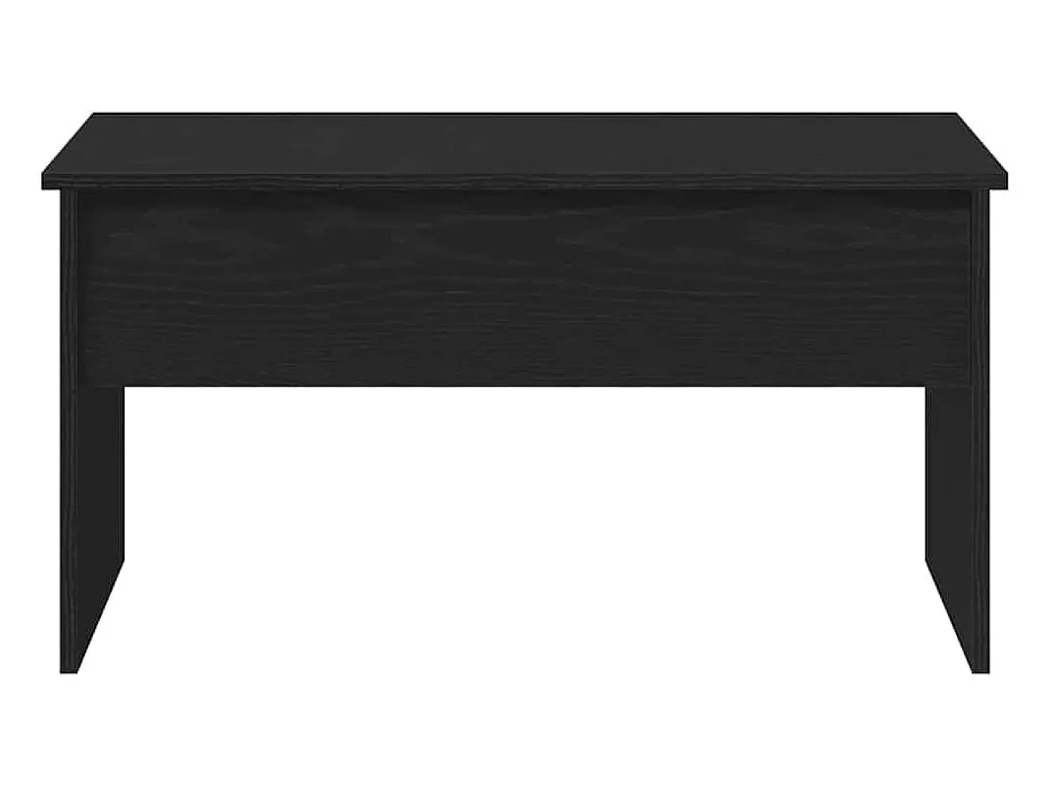 Mesa De Centro| Mesa de centro | Mesa de apoio Carvalho 80x50.5x41.5 cm Preto