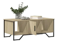 Mesa de centro | Mesa de apoio 100x51x40 cm derivados madeira carvalho sonoma^ Mesa De Centro