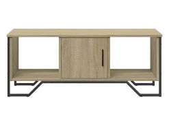 Mesa de centro | Mesa de apoio 100x51x40 cm derivados madeira carvalho sonoma^ Mesa De Centro