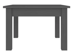 Mesa De Centro| Mesa de centro | Mesa de apoio 45x45x30 cm madeira de pinho maciça Cinzento