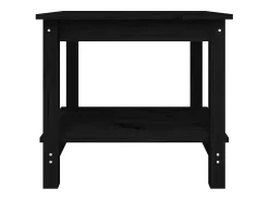 Mesa de centro | Mesa de apoio 50x50x45 cm madeira de pinho maciça^ Mesa De Centro