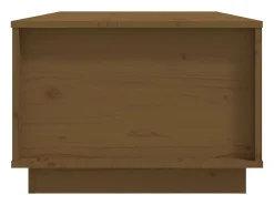 Mesa De Centro* Mesa de centro | Mesa de apoio 100x50x35 cm pinho maciço mel Castanho