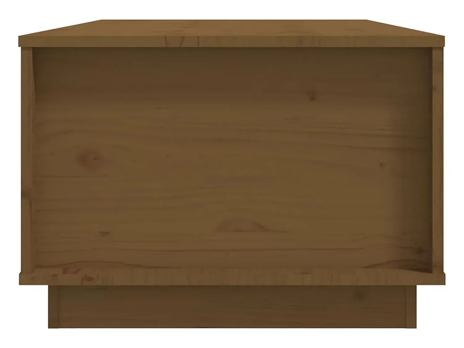 Mesa De Centro* Mesa de centro | Mesa de apoio 100x50x35 cm pinho maciço mel Castanho