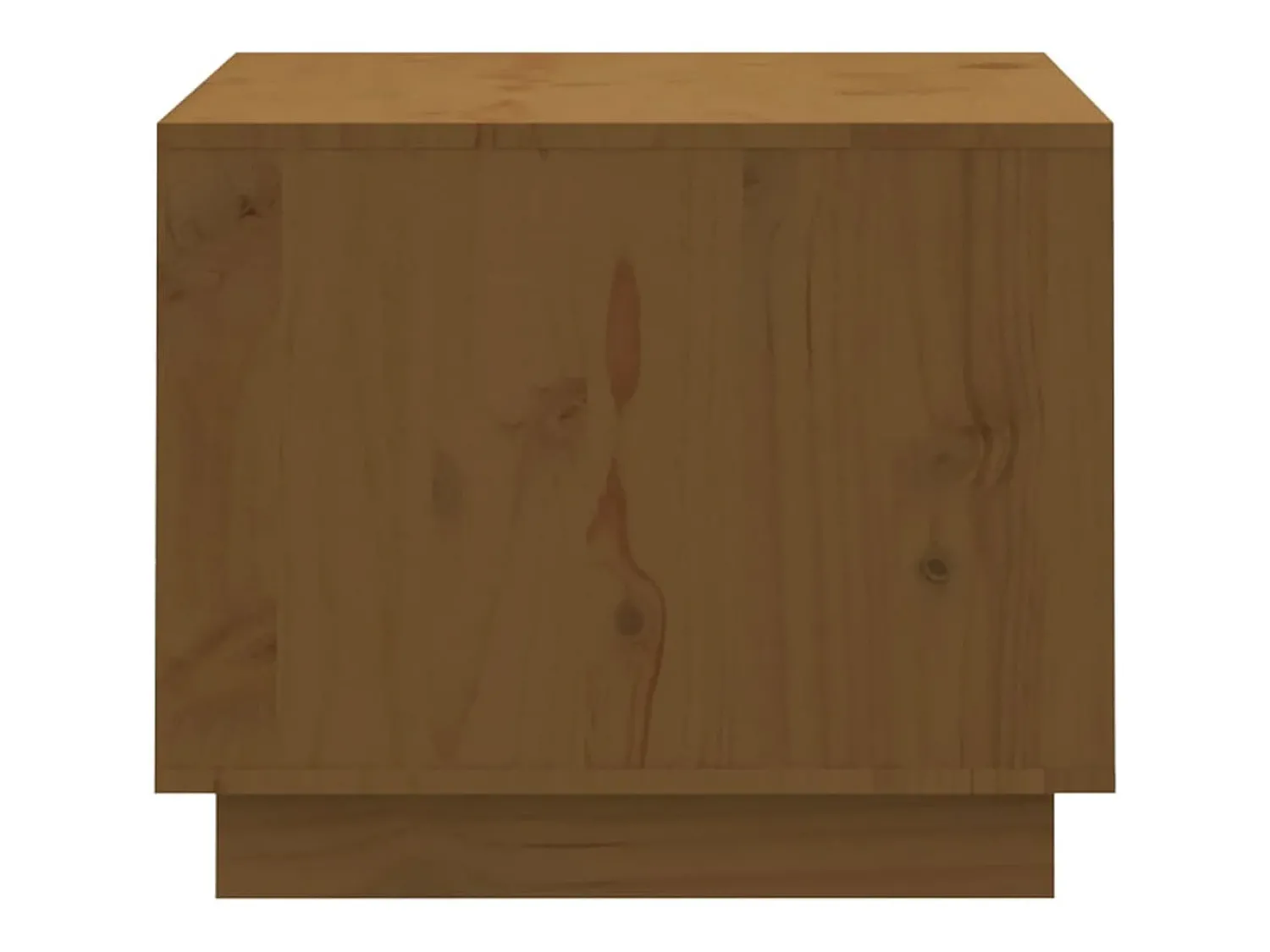 Discount Mesa de centro | Mesa de apoio 120x50x40.5cm madeira pinho maciça mel Castanho
