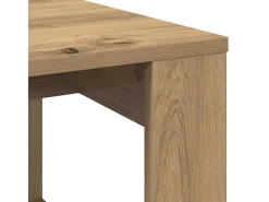 Mesa De Centro* Mesa de centro | Mesa de apoio | Mesa de café 102x50x35 cm deriv. madeira carvalho artisiano Castanho
