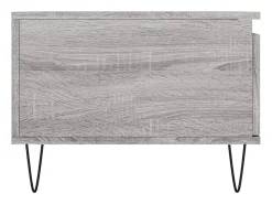 Sale Mesa de centro | Mesa de apoio 90x50x36.5 cm derivados madeira sonoma Cinzento